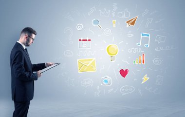 Yaratıcı düşünme kavramı, semboller ve Yöneticisi