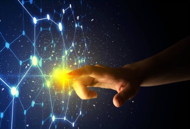 Arabirim dokunmadan parmak