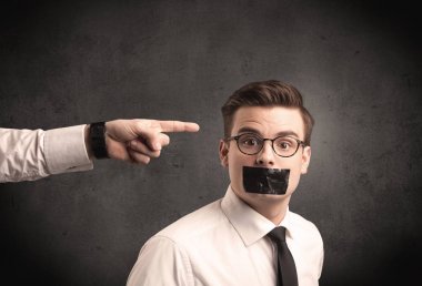 Çalışan gösteren iş ele