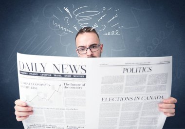 işadamı okuma gazete