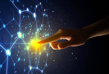 Arabirim dokunmadan parmak