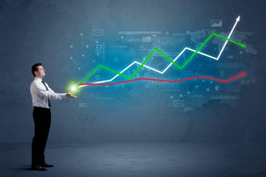 Hisse senedi piyasasında holding iş adamı