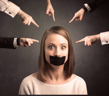 birden fazla el kadın işaret