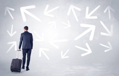 Tatsız oklarla bırakarak işadamı