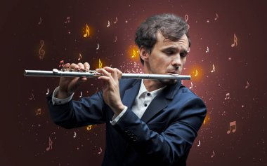 Klasik müzisyen ile düşen notlar