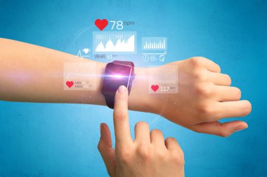 Kardiyo ve smartwatch.