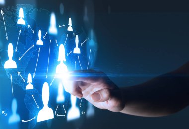 Arabirim dokunmadan parmak