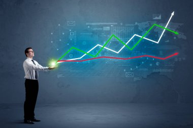 Hisse senedi piyasasında holding iş adamı