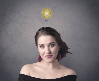 komik yüz ifadesi ile kız