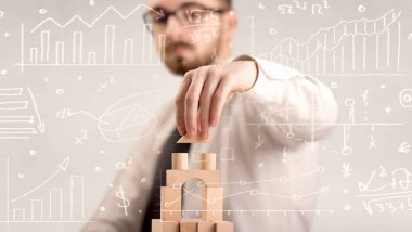 Bir kule inşa işadamı