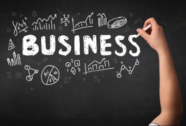 Tahtaya el yazısı işi.