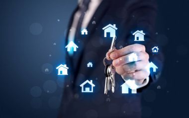 Evlerin tuşu tutmakta işadamı