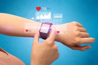 Kardiyo ve smartwatch.