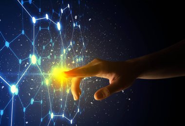 Arabirim dokunmadan parmak