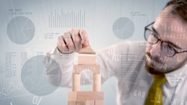 Bir kule inşa işadamı