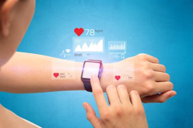 Kardiyo ve smartwatch.