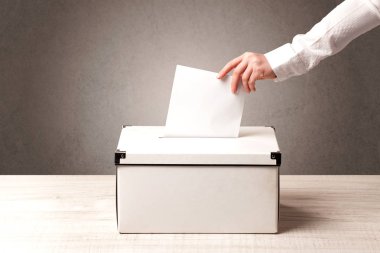 Oy sandığı kişi döküm oy ile 