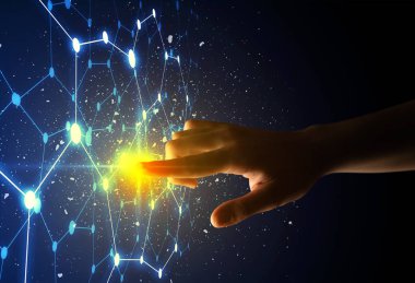 Arabirim dokunmadan parmak