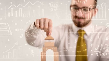 Bir kule inşa işadamı