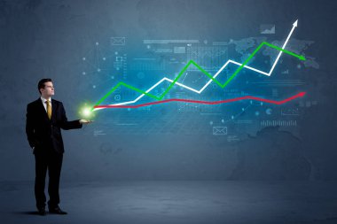 Hisse senedi piyasasında holding iş adamı