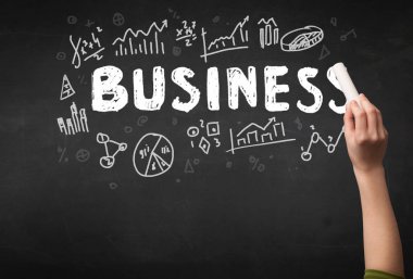 Tahtaya el yazısı işi.