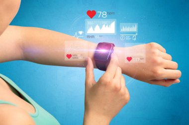 Kardiyo ve smartwatch.