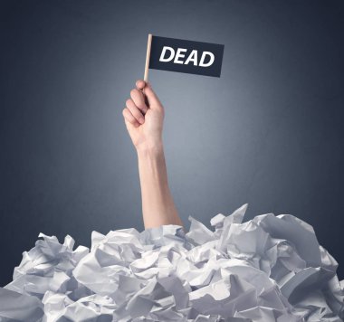 El tutma siyah işaret