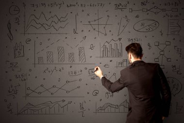 iş planı ile işadamı