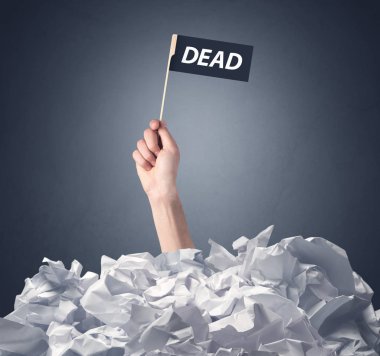 El tutma siyah işaret