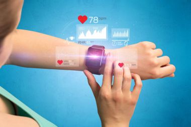 Kardiyo ve smartwatch.