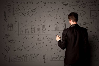 iş planı ile işadamı