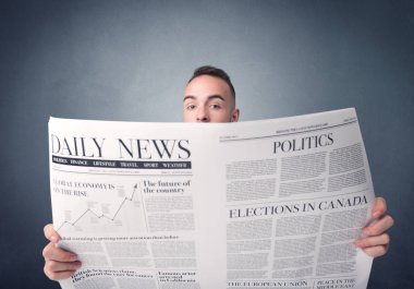 işadamı okuma gazete