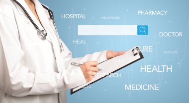 kadın doktor ile not etmek