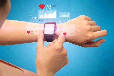 Kardiyo ve smartwatch.