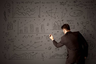 iş planı ile işadamı