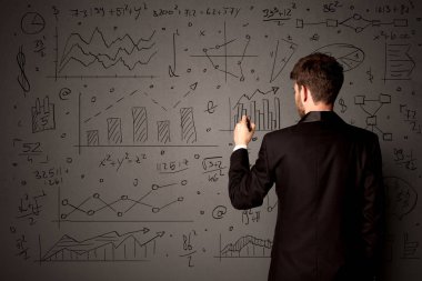 iş planı ile işadamı