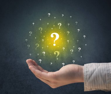 El tutma soru işaretleri