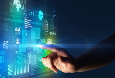 Arabirim dokunmadan parmak