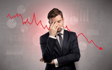 Performans kavramı azalan ile hasta işadamı