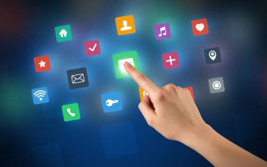 Apps dokunmadan el 