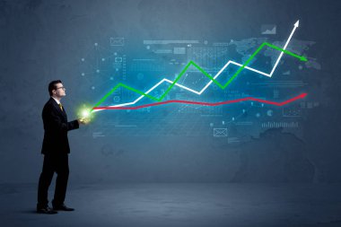 Hisse senedi piyasasında holding iş adamı