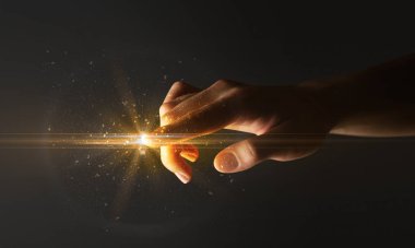 Arabirim dokunmadan parmak