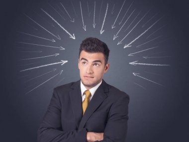 işadamı ile okları 