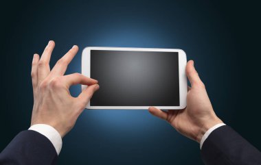 El tablet kopya alanı ile kullanma