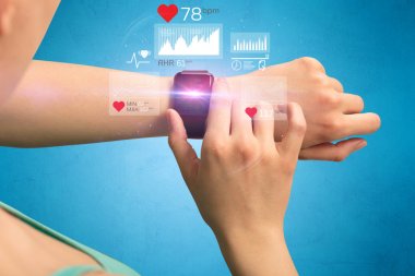 Kardiyo ve smartwatch.