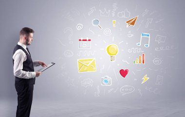 Yaratıcı düşünme kavramı, semboller ve Yöneticisi