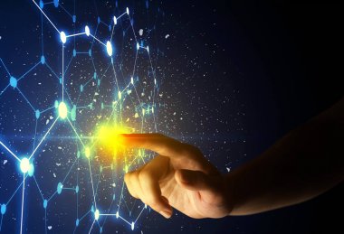 Arabirim dokunmadan parmak