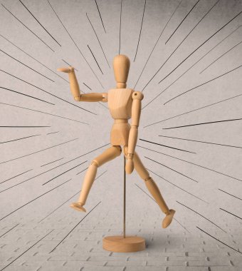 Ahşap manken kavramı