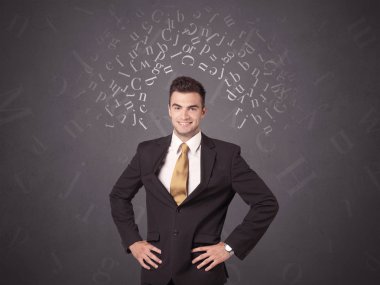 Alfabe ile işadamı