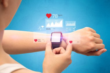 Kardiyo ve smartwatch.
